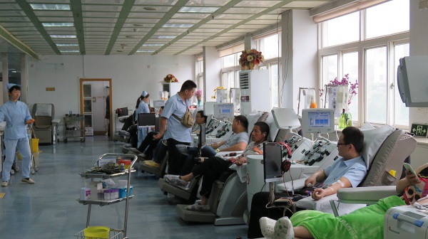 無(wú)償獻(xiàn)血，飛龍人在行動(dòng)